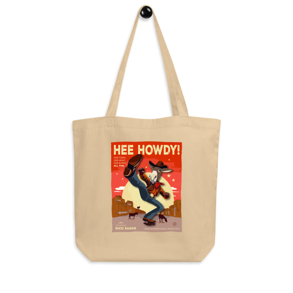 Hee Howdy! Movie Poster Tote Bag