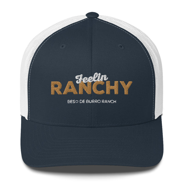 Feelin Ranchy Retro Trucker Cap