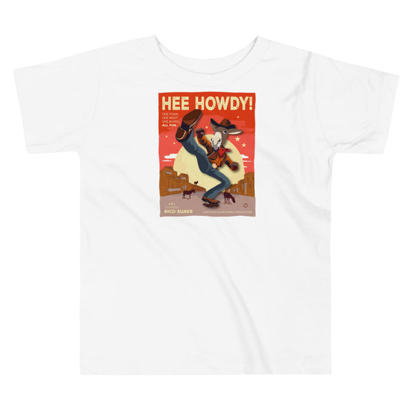Hee Howdy! Movie Poster Toddler T-Shirt