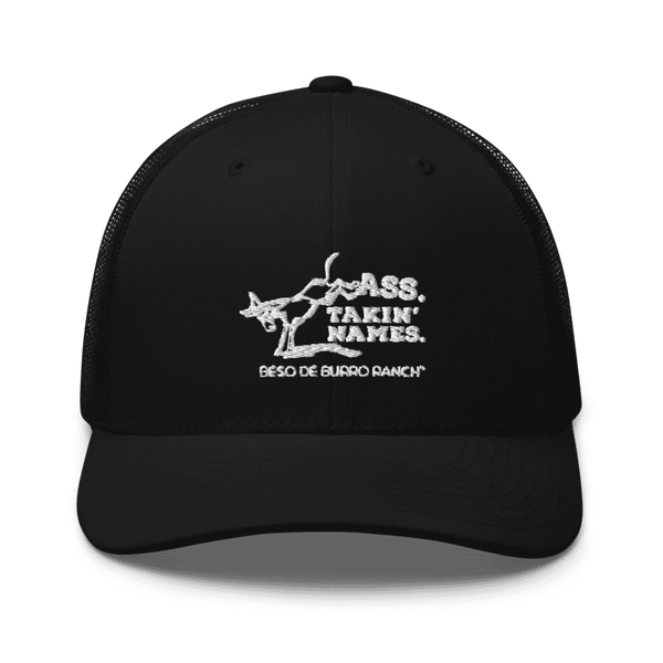 Kickin Ass. Takin Names Trucker Cap