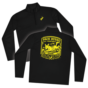 Pack Burro Racing 2026 Quarter-Zip Tech Pullover in High Noon Yellow