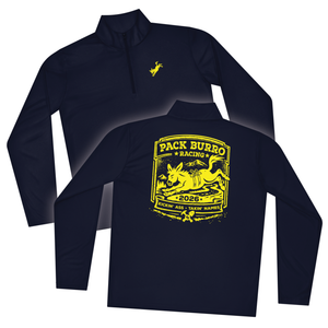 Pack Burro Racing 2026 Quarter-Zip Tech Pullover in High Noon Yellow
