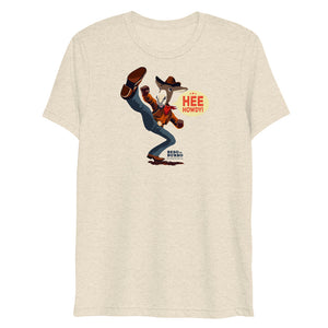 Hee Howdy! Kickin Rico Adult T-Shirt