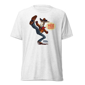 Hee Howdy! Kickin Rico Adult T-Shirt